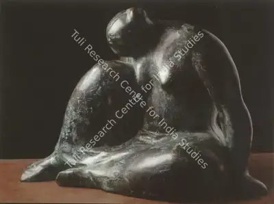 Prodosh Dasgupta (Artist), Toe Point, 1950, Sculpture