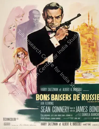 Boris Grinsson (Poster Designer), From Russia With Love, 1963, Poster