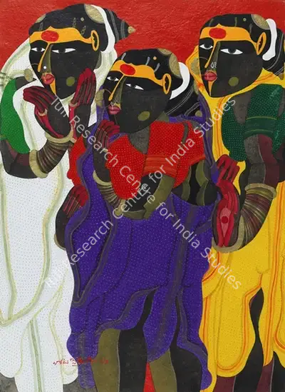 Thota Vaikuntam (Artist), Untitled, 1994, Painting