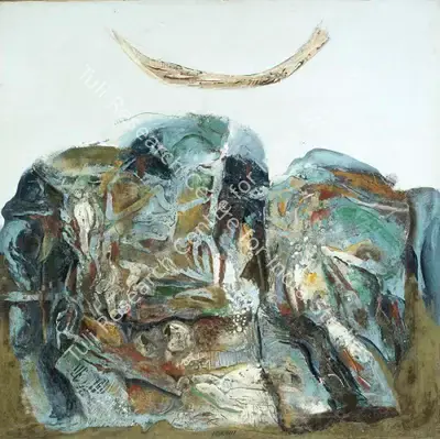 Gopal S. Adivrekar (Artist), Untitled, 1977, Painting