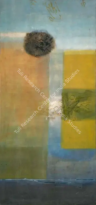 Shankar Palsikar (Artist), Colour and Sound, 1970, Painting