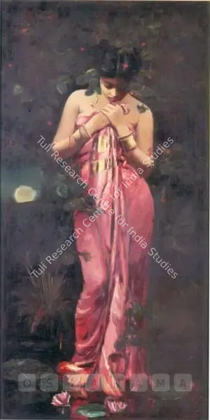 Hemendranath Mazumdar (Artist), Manas Kamal, Painting