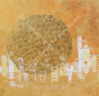 Bhawna Sonawane (Artist), Setting Sun, 2008, Painting