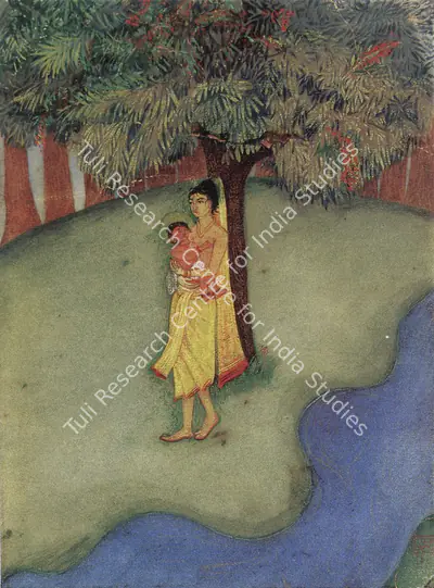 Abanindranath Tagore (Artist), Radha Krishna Series, 1900, Painting