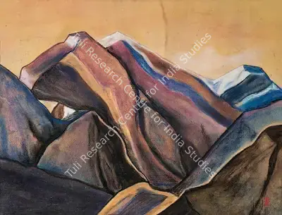 Nicholas Roerich (Artist), Neelkanth, 1941, Painting