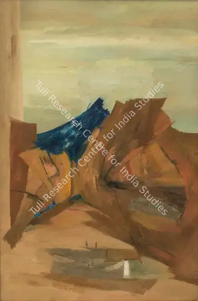 Ramkumar (Artist), Untitled (Benares), 1982, Painting