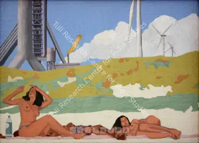 Praneet Soi (Artist), A Day At The Beach, 2006, Painting