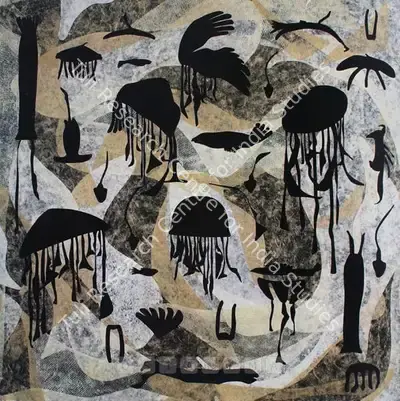Manisha Parekh (Artist), Water World, 2006, Drawing
