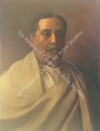 J.P. Gangooly (Artist), Portrait of a Gentleman, 1949, Painting