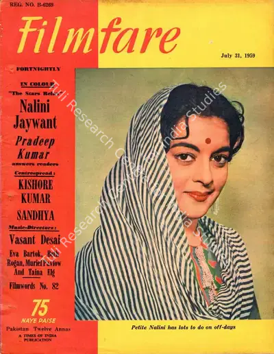 L.P. Rao (Editor), Filmfare, 1959, Magazine