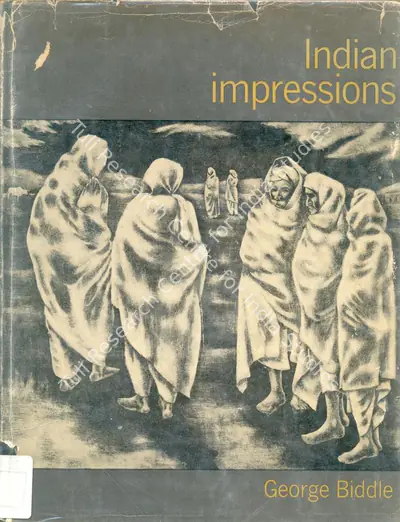 George Biddle (Author), Indian Impressions, 1960, Authored Book