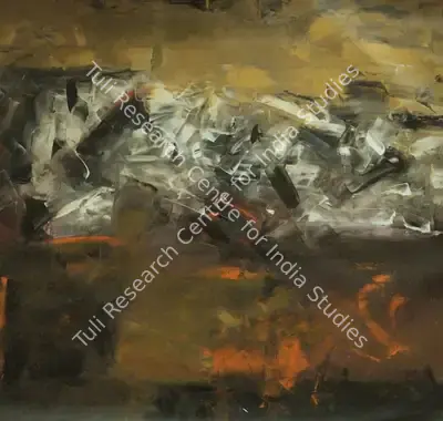 K.M. Adimoolam (Artist), Untitled, 2001, Painting