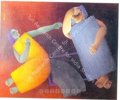 Dharmanarayan Dasgupta (Artist), Untitled, Painting