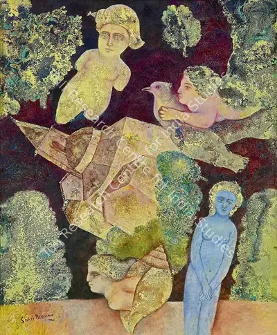 Sakti Burman (Artist), Untitled, 1980, Painting