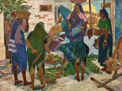 Madhav Satwalekar (Artist), Untitled, 1987, Painting