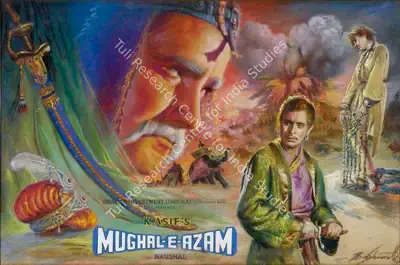 Unknown (Artist), Mughal-e-Azam, 1960, Original Artwork