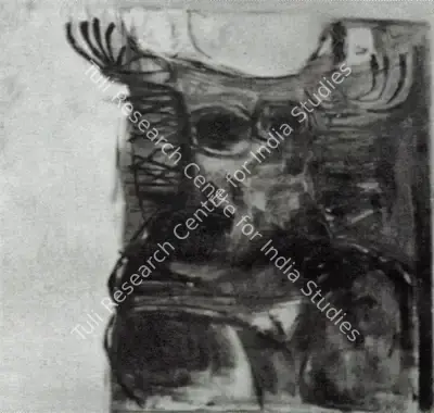 V. Viswanadhan (Artist), Woman, Painting
