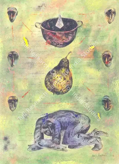 Baiju Parthan (Artist), Untitled, 1993, Painting