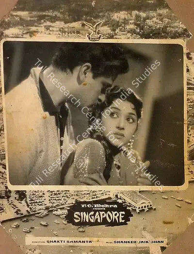 F.C. Mehra (Producer), Singapore, 1960, Lobby Card