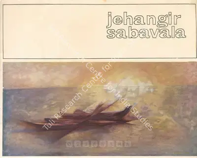 Jehangir Sabavala (Artist), Jehangir Sabavala, 1966, Solo Exhibition Catalogue