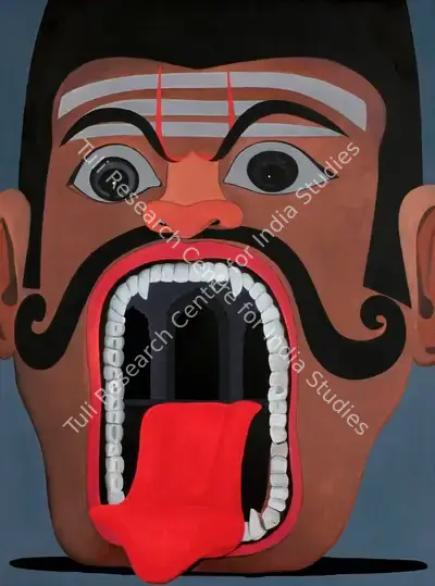 Surendran Nair (Artist), Elysium (Cuckoonebulopolis), 2008, Painting