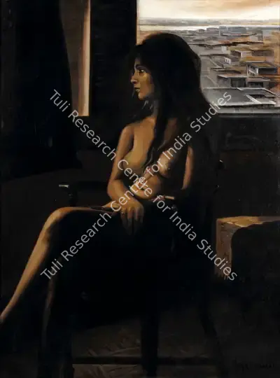 Wasim Kapoor (Artist), Model Iii, 2004, Painting