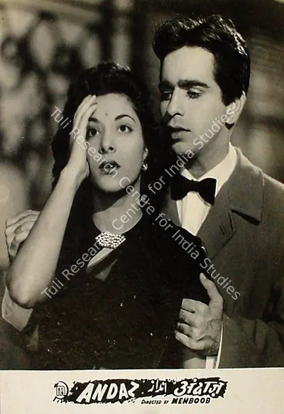 Faredoon A. Irani (Cinematographer), Andaz, 1949, Lobby Card