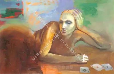 Sud, Anupam (Artist). The Trial, 2001 | Painting, Sa.Onl/16.05.02, 2002 · Saffronart