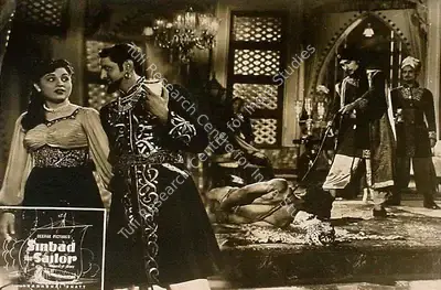 Nanabhai Bhatt (Director), Sinbad Jahaaji, 1952, Lobby Card