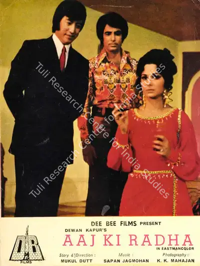 Dewan Kapur (Producer), Aaj Ki Dhara, 1977, Song-Synopsis Booklet