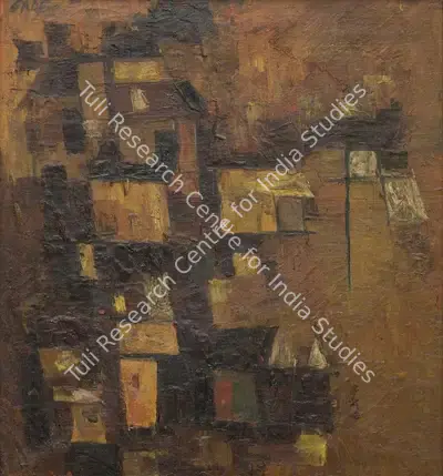 Gade, H.A. (Artist). Untitled, n.d. | Painting, Sa.Mum/26.03.19, 2019 · Saffronart
