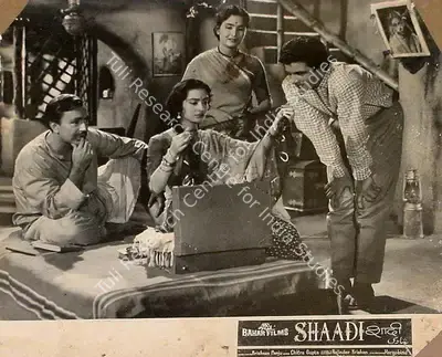 S.Maruti Rao (Cinematographer), Shaadi, 1962, Lobby Card
