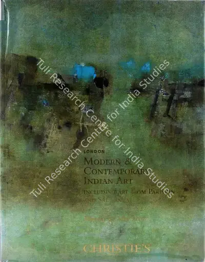 Christie's (Auction House), Modern and Contemporary Indian Art, 2007, Auction Catalogue