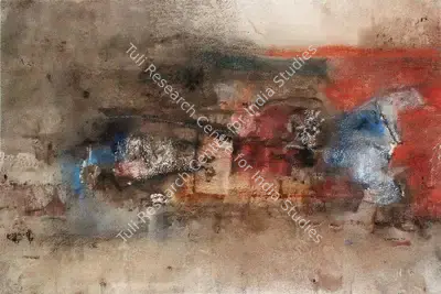 Laxman Shreshtha (Artist), Untitled, 1996, Painting