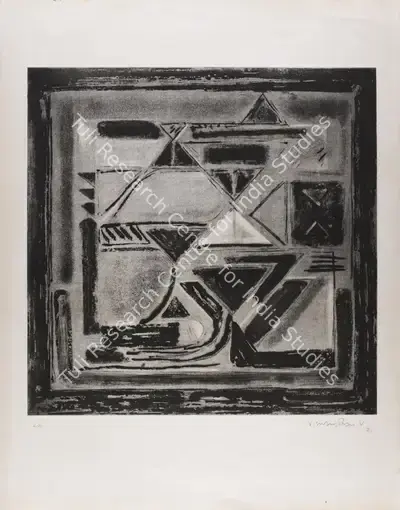 V. Viswanadhan (Artist), Untitled, 1973, Painting