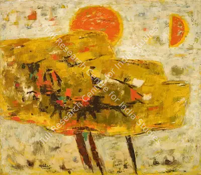 Hebbar, K.K. (Artist). Untitled (Summer), 1967 | Painting, So.Lon/30.09.25, 2025 · Sotheby's
