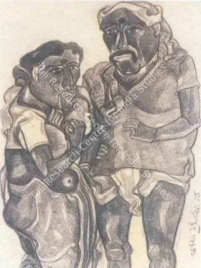 Thota Vaikuntam (Artist), Untitled, 1988, Painting