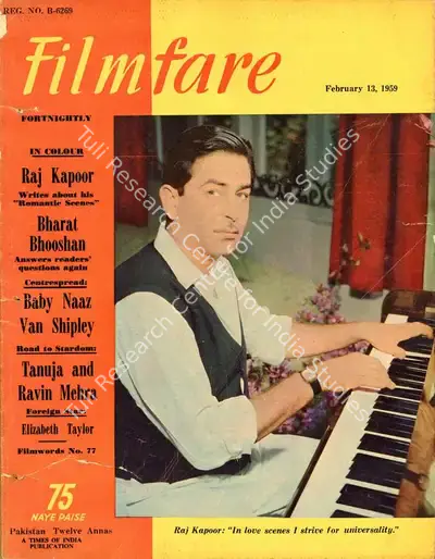 C.R. Mandy (Editor), Filmfare, 1959, Magazine