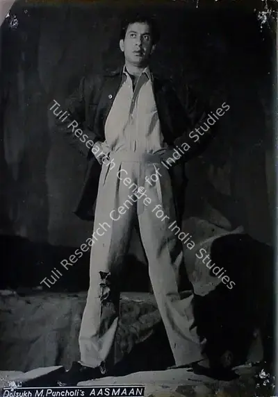 Dalsukh M. Pancholi (Director), Aasman, 1952, Lobby Card