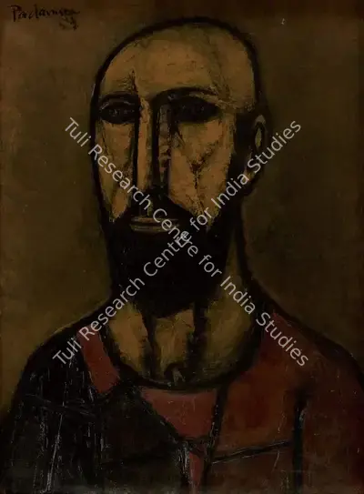 Akbar Padamsee (Artist), Prophet, 1953, Painting