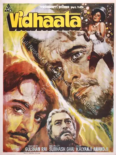 Gulshan Rai (Producer), Vidhaata, 1982, Full Sheet Poster