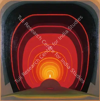 De, Biren (Artist). Light Ascending (May '97). Oil on canvas, 1997 | Painting | FineArts | 00599099
