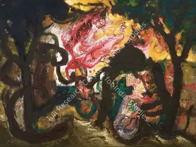 Manu Parekh (Artist), Yogna, 2000, Painting