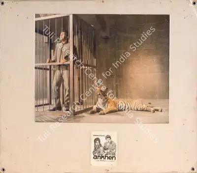 Ramanand Sagar (Producer), Aankhen, 1968, Photographic Still Mounted on Lobby Card