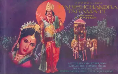 B.K. Adarsh (Producer), Harishchandra Taramati, 1963, Song-Synopsis Booklet