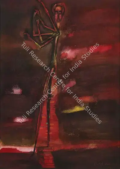 Ved Nayar (Artist), Untitled, 1992, Painting