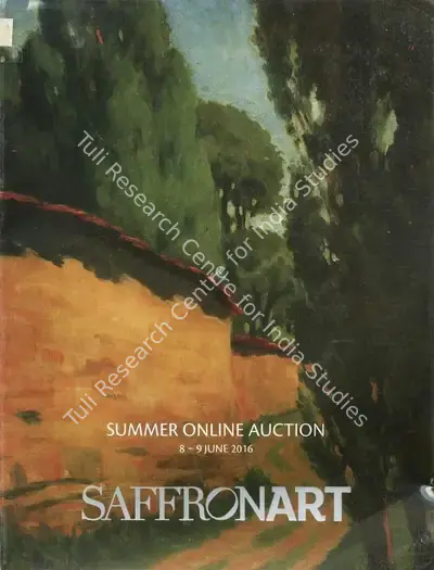 Saffronart (Auction House), Summer Online Auction, 2016, Auction Catalogue