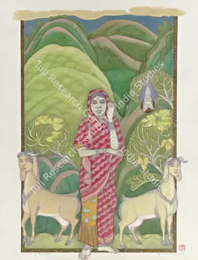 A. Ramachandran (Artist), Visions Of Ramden, 2001, Painting
