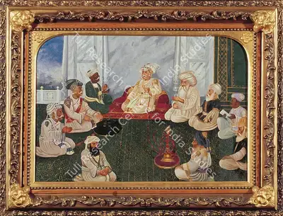Anonymous (Artist), Akbar at Court, 1919, Painting