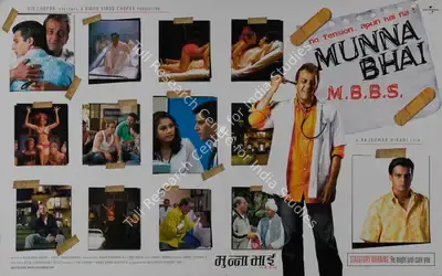 Vidhu Vinod Chopra (Producer), Munna Bhai MBBS, 2003, Lobby Card